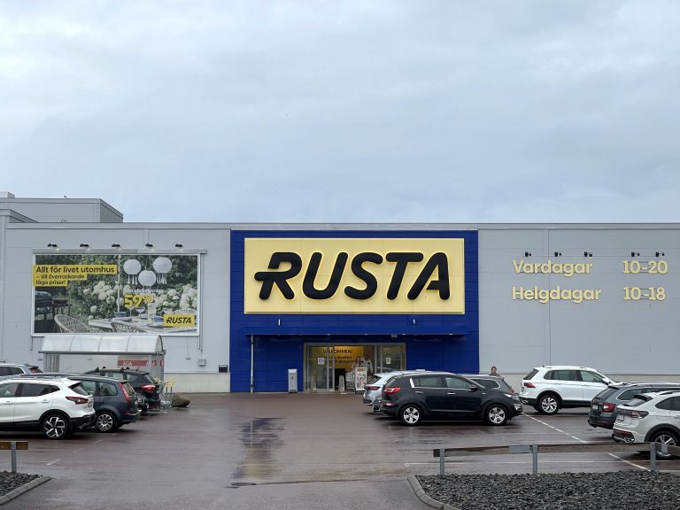 Rusta i Oskarshamn. Foto: Peter A Rosén