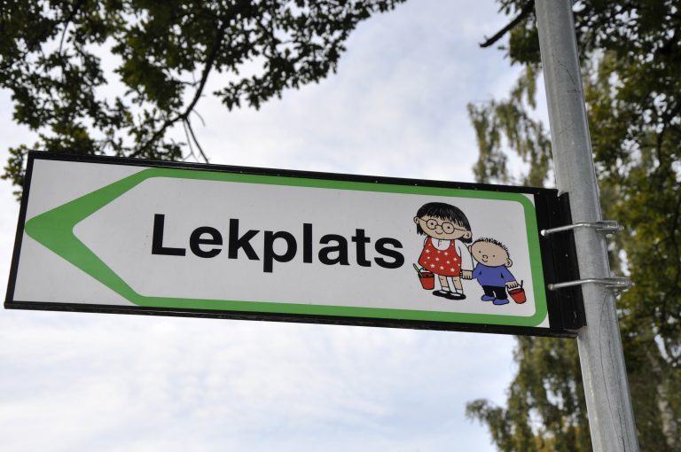 Genrebild, lekplats. Foto: Dzenana Basic, Oskarshamns kommun
