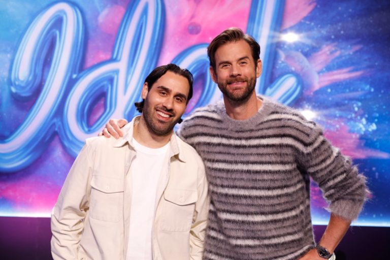 Behrouz "Berra" Badreh och Pär Lärnström i Idol