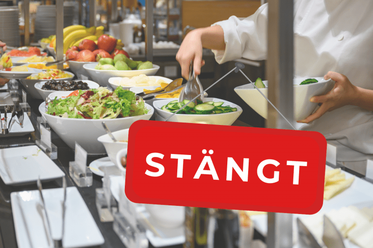 Restaurang stängd