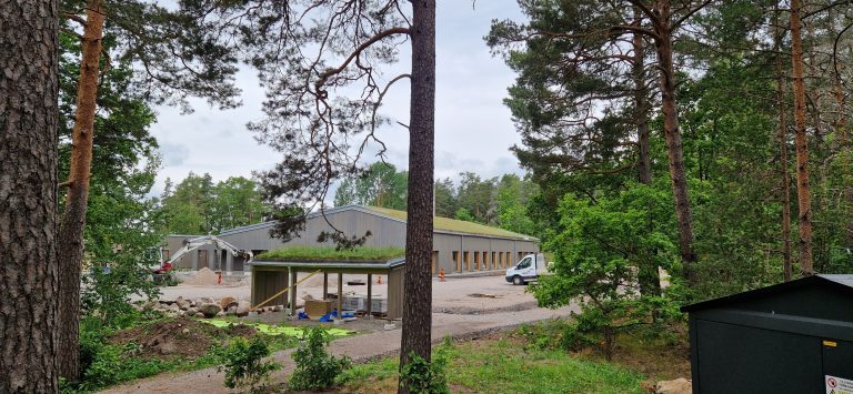 Nya krematoriet i Oskarshamn. Foto: Privat
