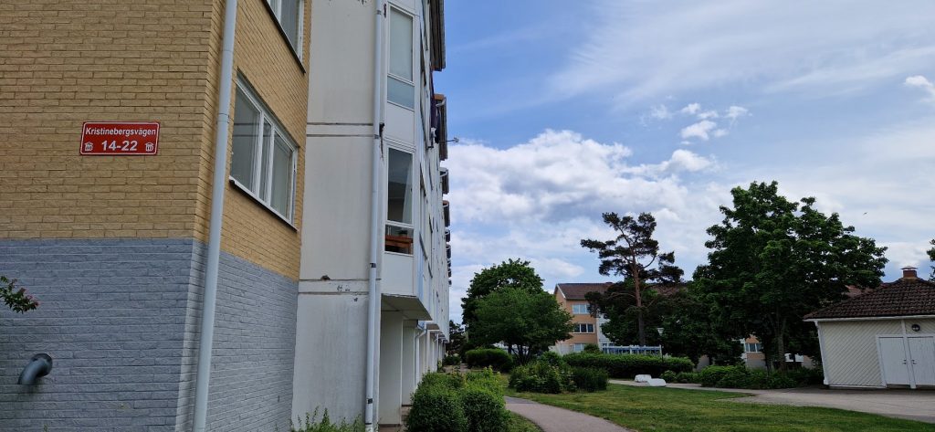 Bostadsområdet Kristineberg i Oskarshamn förfaller. Foto: Privat
