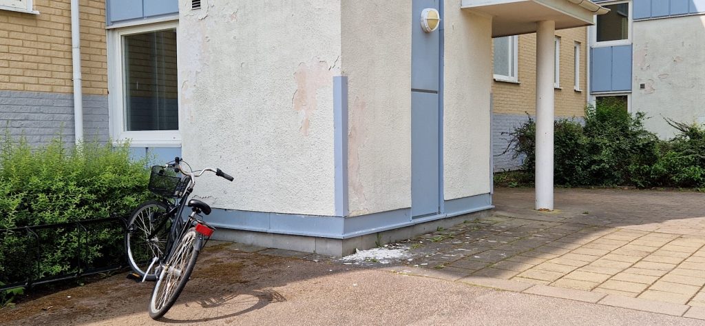 Det kommunägda bostadsbolaget Byggebos bostadsområde i Kristineberg i Oskarshamn. Foto: Privat