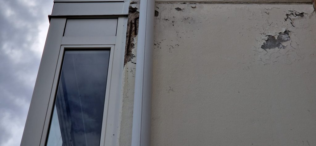 Bostadsområdet Kristineberg i Oskarshamn förfaller. Foto: Privat