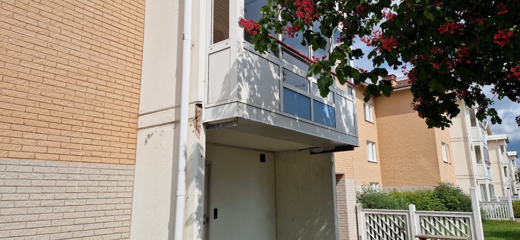 Det kommunägda bostadsbolaget Byggebos bostadsområde i Kristineberg i Oskarshamn. Foto: Privat