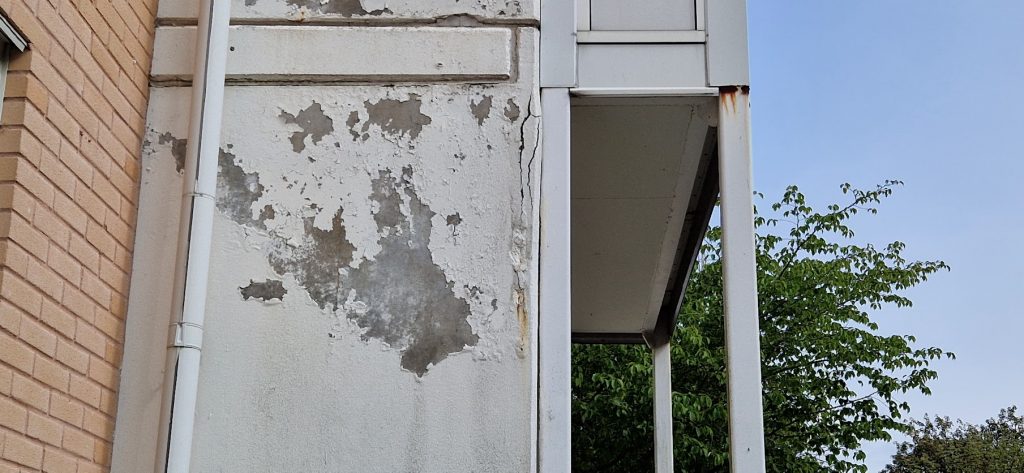 Det kommunägda bostadsbolaget Byggebos bostadsområde i Kristineberg i Oskarshamn. Foto: Privat