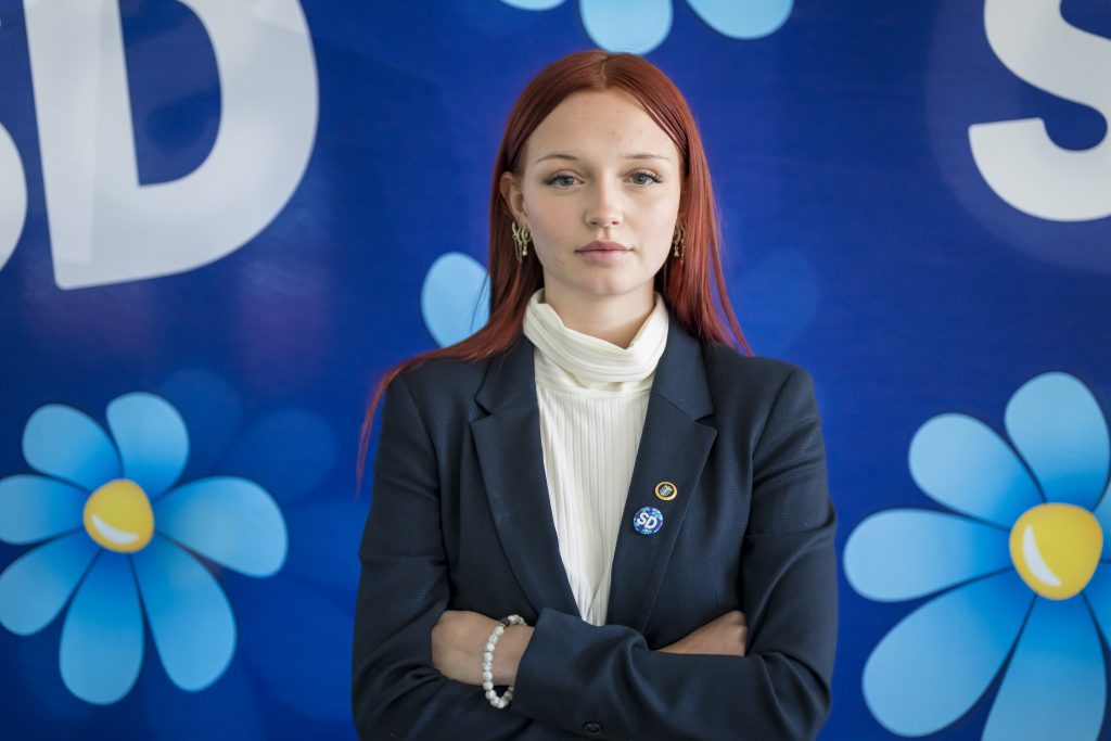 Cassandra Edelsvärd, Ungsvenskarna. Foto: Ungsvenskarna