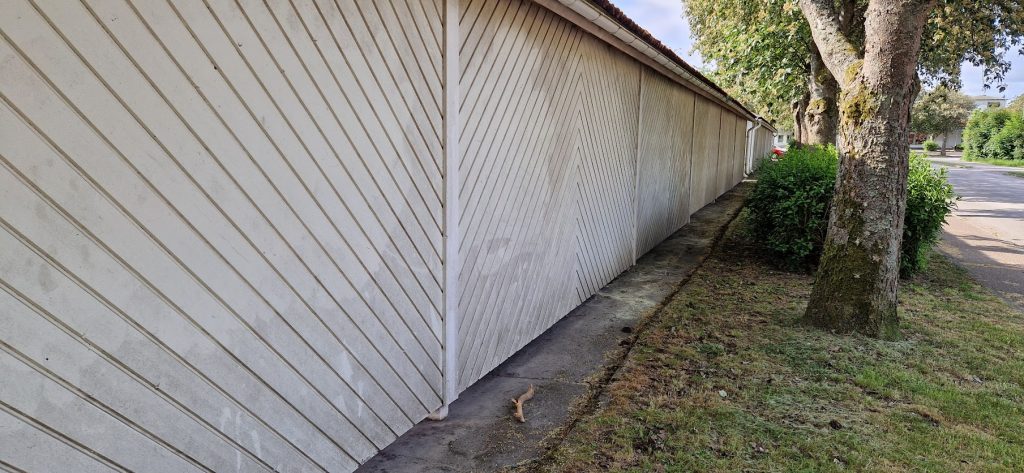 Bild från Byggebos bostadsområde i Kristineberg i Oskarshamn. Foto: Privat