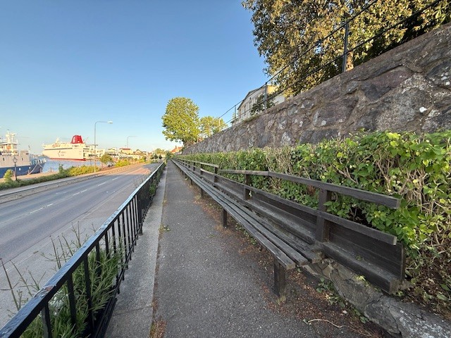 Långa soffan i Oskarshamn. Foto: Peter A Rosén