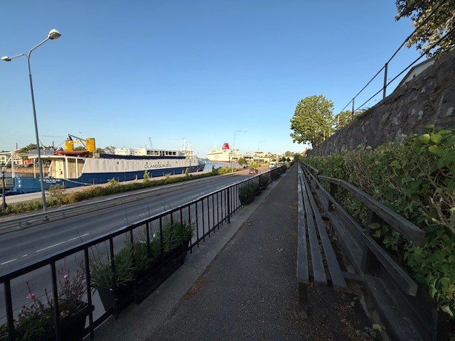 Långa soffan i Oskarshamn. Foto: Peter A Rosén