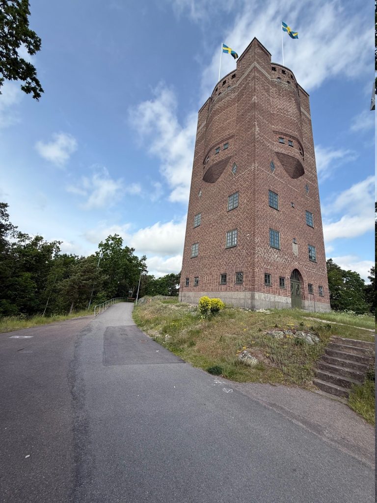 Norra vattentornet i Oskarshamn. Foto: Peter A Rosén