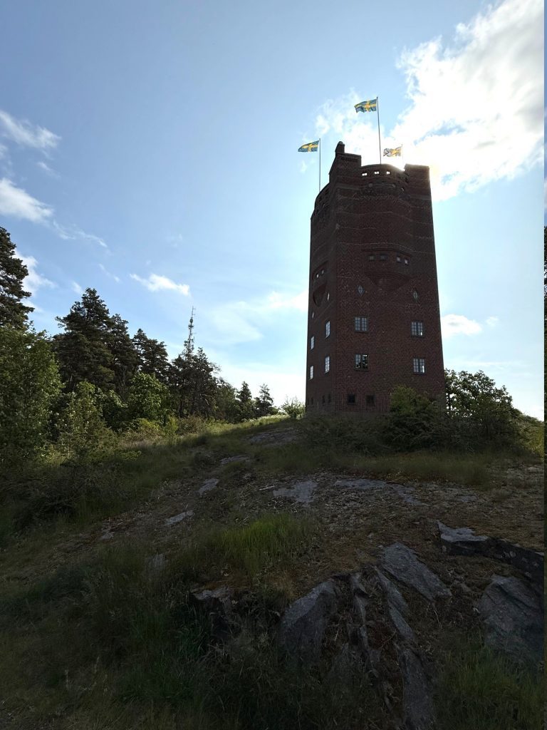 Norra vattentornet i Oskarshamn. Foto: Peter A Rosén