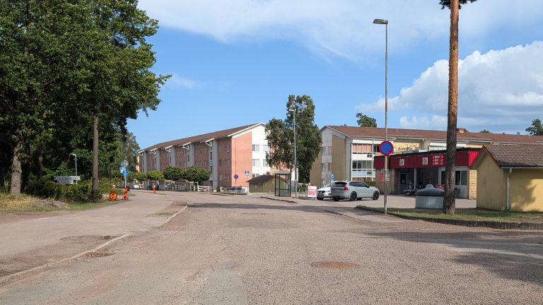 "Potatisåkern" på Stengatan i Oskarshamn. Foto: Privat