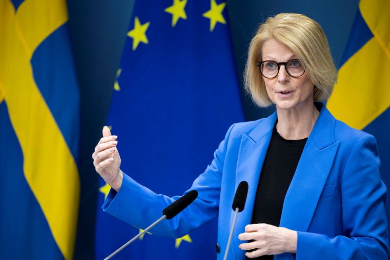 Finansminister Elisabeth Svantesson
