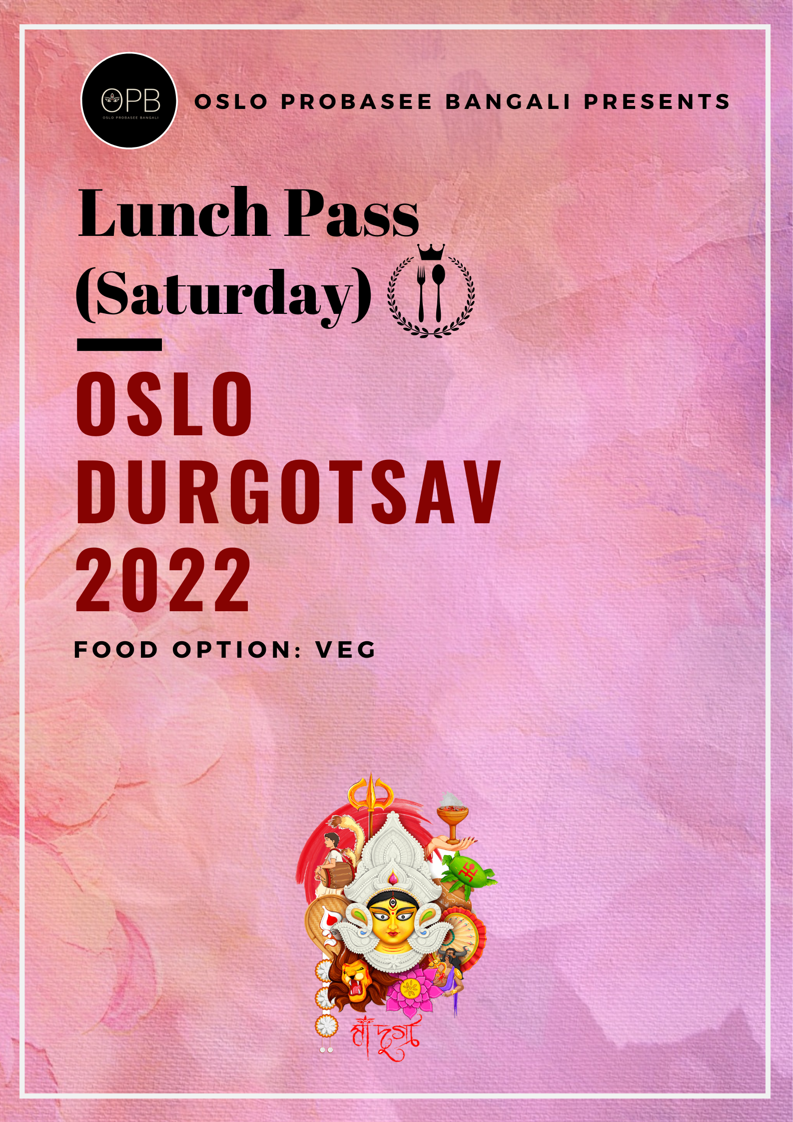 07. Entry pass with Lunch(veg) – 01/10/2022