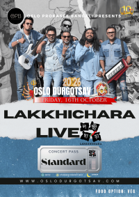 04. Concert pass – Standard (with veg Dinner) – Friday 16/10/2026