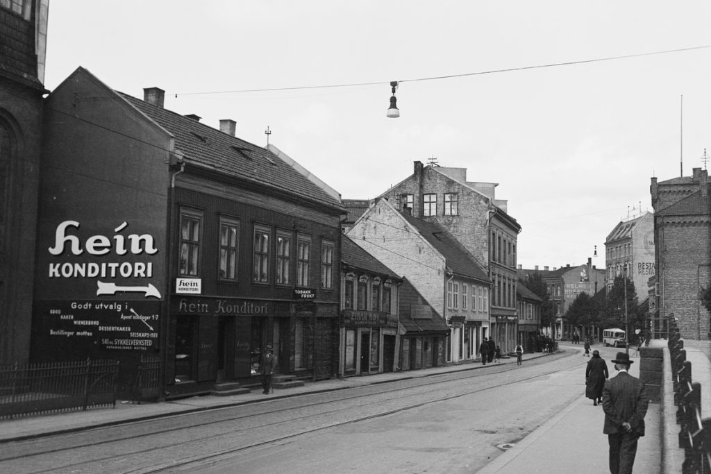 Grønlandsleiret 29-39 i 1935. Oslo.