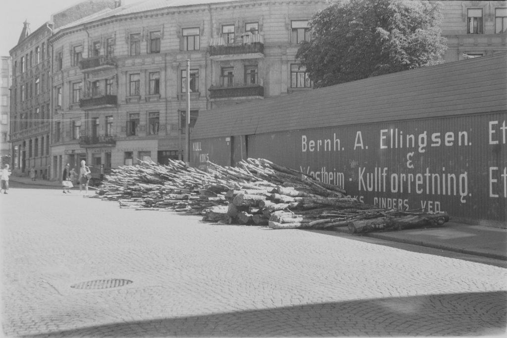 Vestheim kullforretning i Skovveien i bydel Frogner i Oslo