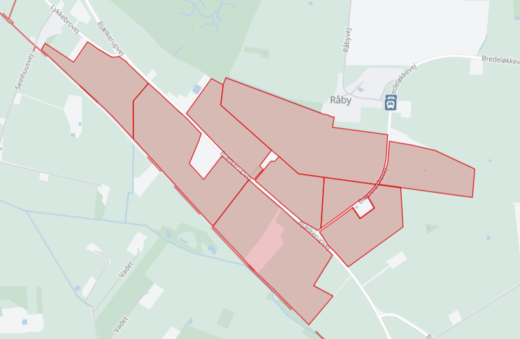 SÆLGES Landbrug, 4660 St Heddinge, ca. 110 ha Bjælkerupvej 139, 4660 St Heddinge kort