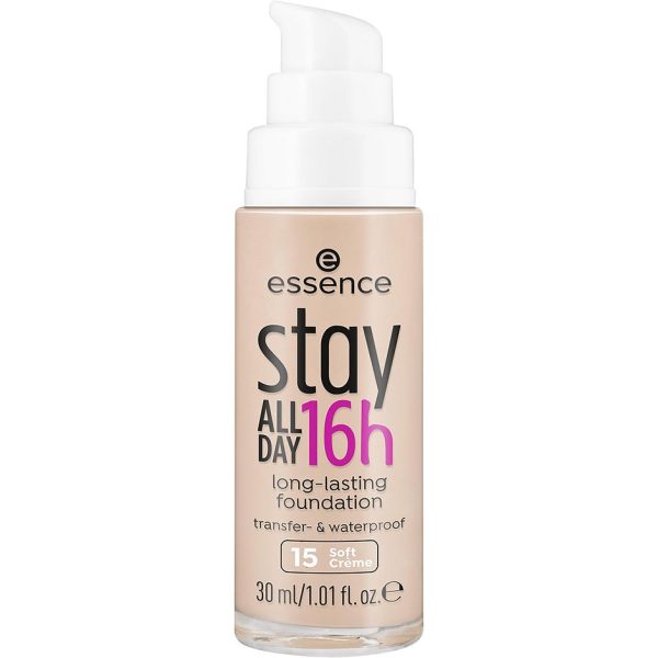 Stay All Day Long-Lasting Foundation, 30 ml essence Meikkivoide