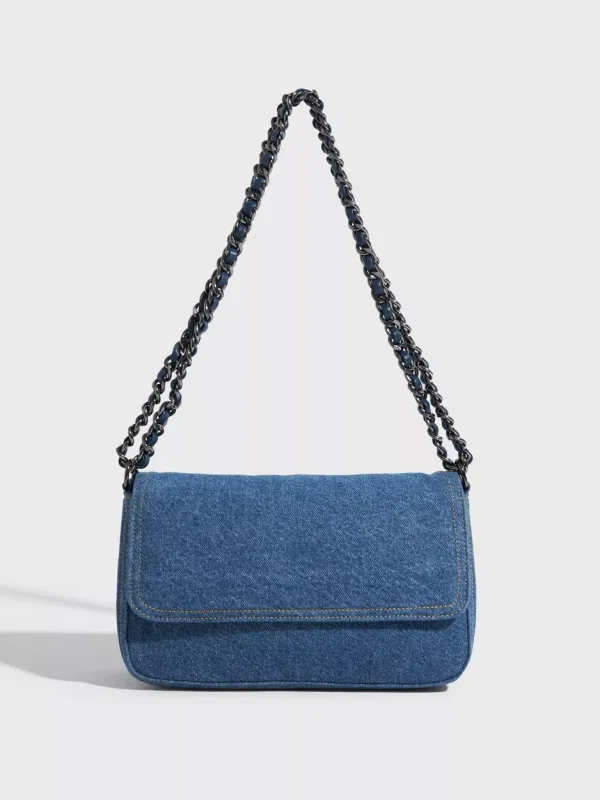 BECKSÖNDERGAARD - Käsilaukut - Coronet Blue - Denima Hollis Bag - Laukut - Handbags