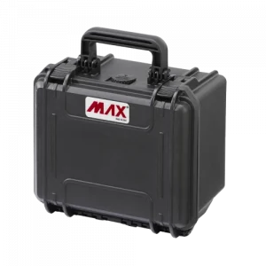 Maleta MAX 235H155 color negro, cerrada.