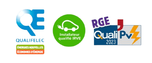 OTE Concept, certifié RGE Quali PV, installateur qualifié IRVE et Qualifelec