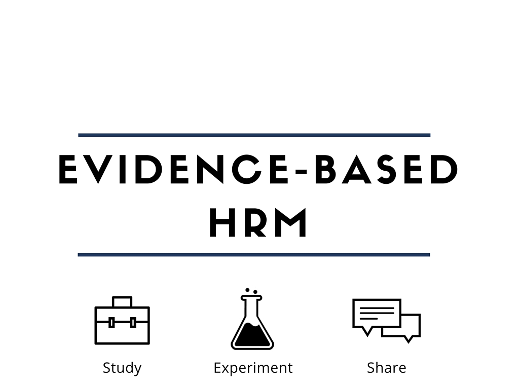 Evidence-based HR: the SES-I Approach.