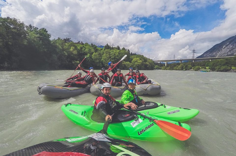 Rafting / Party@Innsbruck