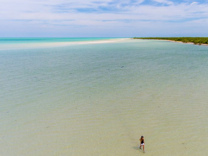 Isla Holbox, Mexiko, Drohne, Dji, Phantom 4, Drone, Villa Flamingo, Sunset, Casa El Viento, Punto Mosquito, Golfcars, El Bajo, Flamingos, Pelikan, Leguan