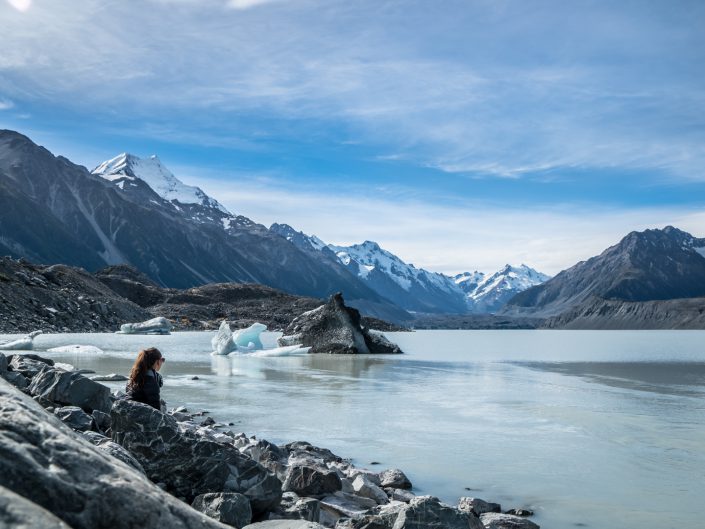 Lake Tekapo, Wanaka, Hiking, Wandern, Mt Cook, glacier, Gletscher