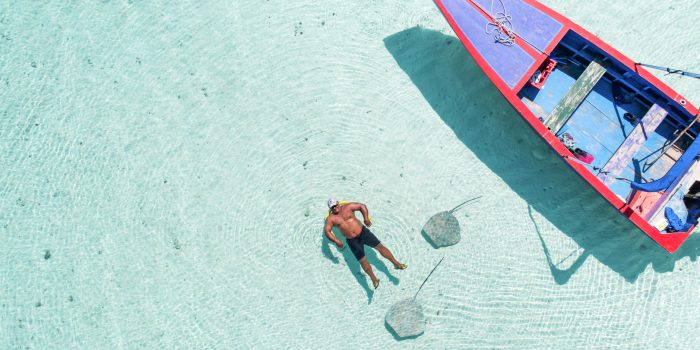 Maupiti, Gesellschaftsinseln, Strand, Sonne, Französisch Polynesien, Manta, Bora, Tahiti