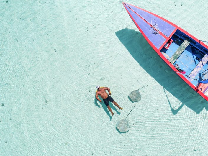 Maupiti, Gesellschaftsinseln, Strand, Sonne, Französisch Polynesien, Manta, Bora, Tahiti