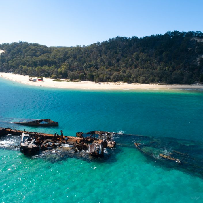 Moreton Island, Beach, Queensland, Australia
