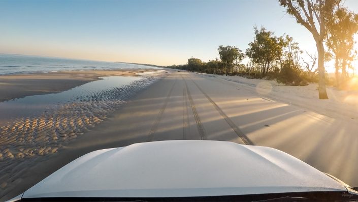 Moreton Island, Beach, Queensland, Australia