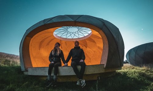 shelter med stjernekig Observatoriet i Brorfelde