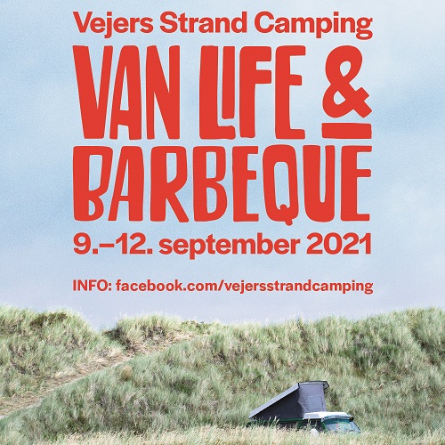 van life barbeque vejers strand camping