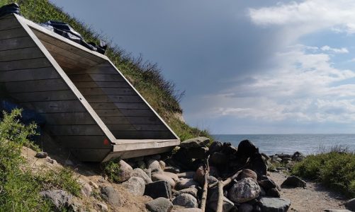 Shelter ved vandet havet Sjælland (3)