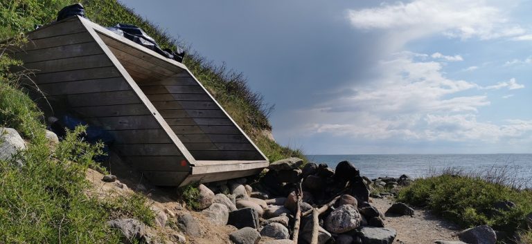 Shelter ved vandet havet Sjælland (3)