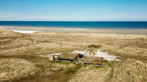 Shelter ved havet vandet i nordjylland Jerup Strand Fredborgvej Frederikshavn