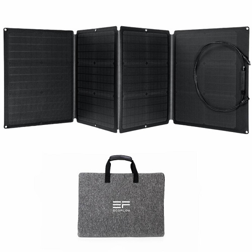 solcelle oplader 12V EcoFlow Solcelle panel 110W