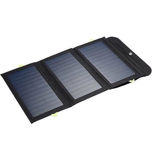 solcelle oplader 12V solcelle panel Sandberg 21W