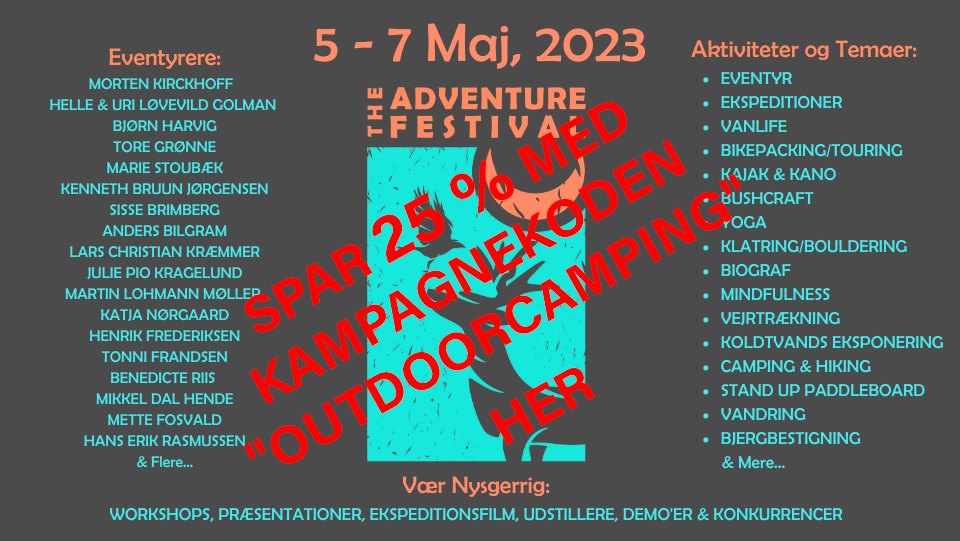 The Adventure Festival alle med eventyr i