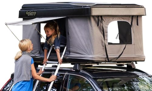 Det bedste tagtelt: 2 rooftop tents til stor og lille bil