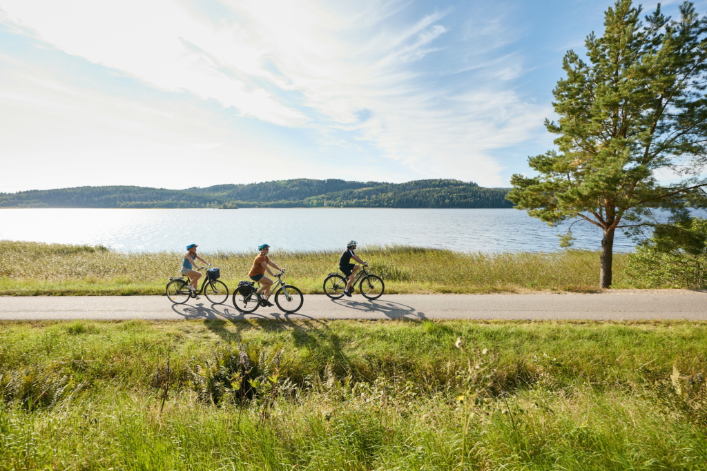 Cyklar på Ätradalsleden