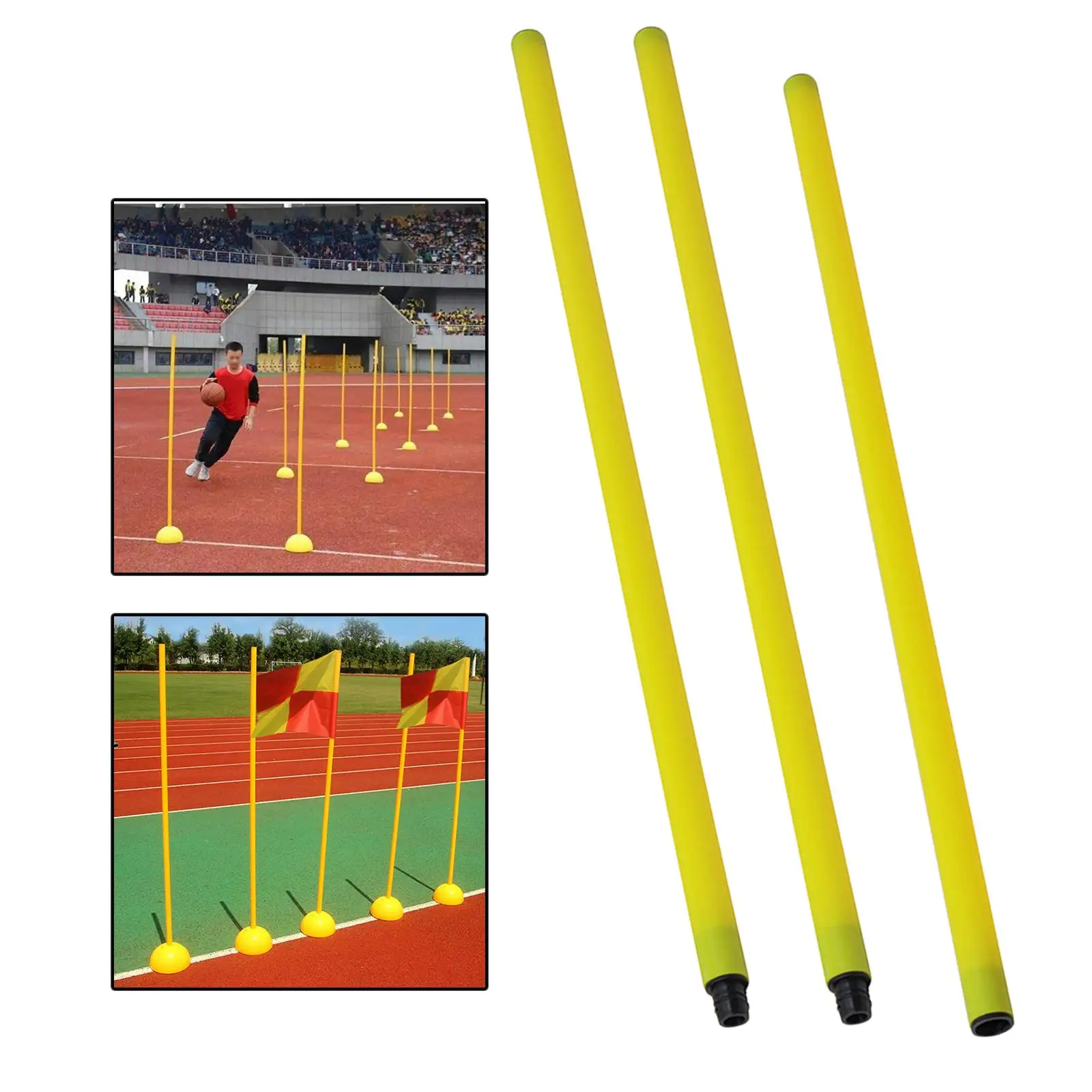 Training Equipment Soccer Training Markers Strong Identification Obstacles Roadblocks for Soccer