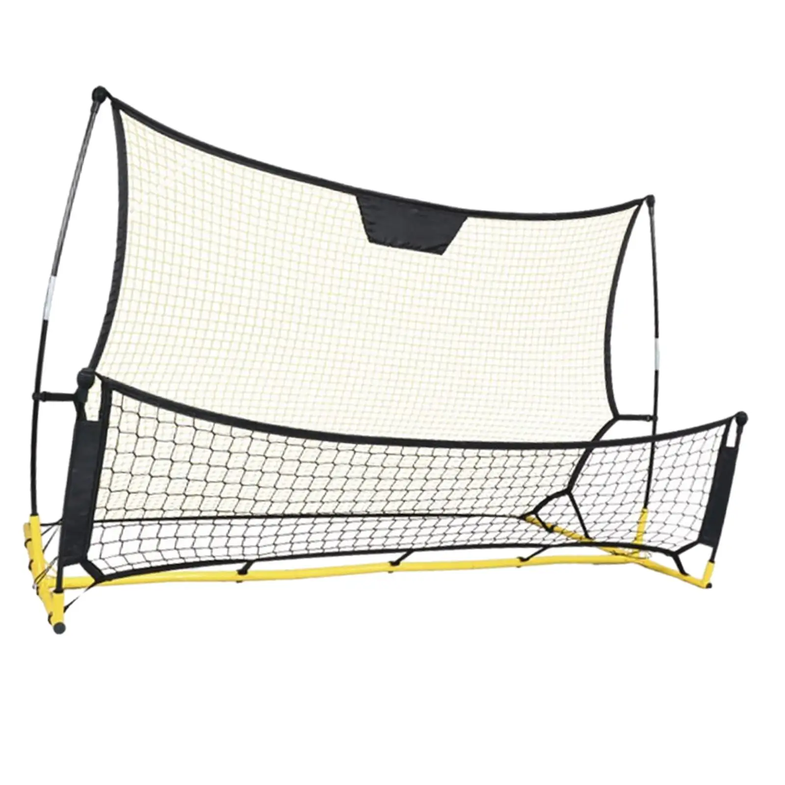 Soccer Trainer Improve Accuracy Soccer Rebounder Net Training Equipment for Solo Training Outdoor Sports Children Kids Volley