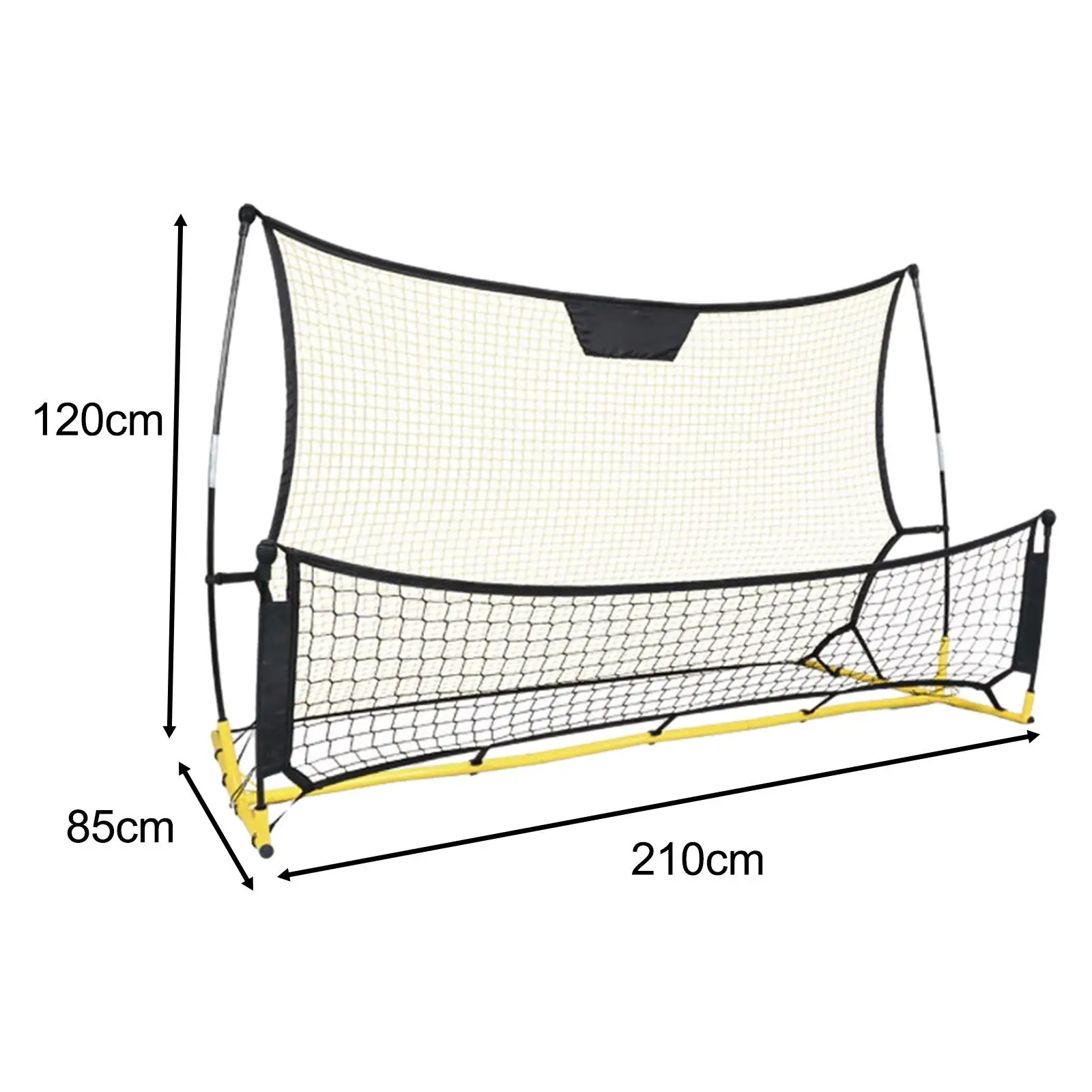 Soccer Trainer Improve Accuracy Soccer Rebounder Net Training Equipment for Solo Training Outdoor Sports Children Kids Volley