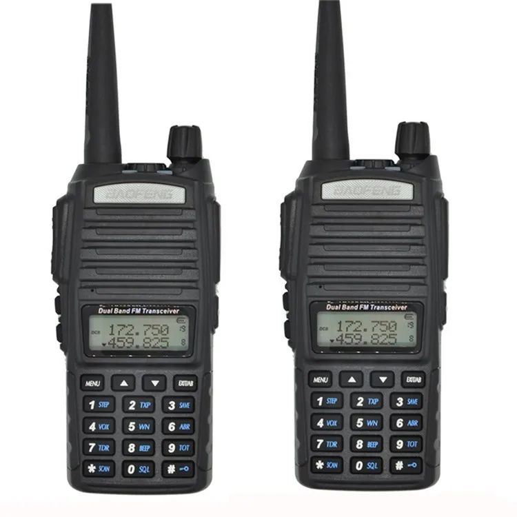 Portable Two-way Transceiver comunicador Radio Walkie Talkie Baofeng UV-82 For CB Ham Radio Vhf Uhf Dual Band Baofeng UV 82 UV82 (1)