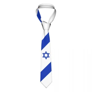 Israel Flag Neck Ties